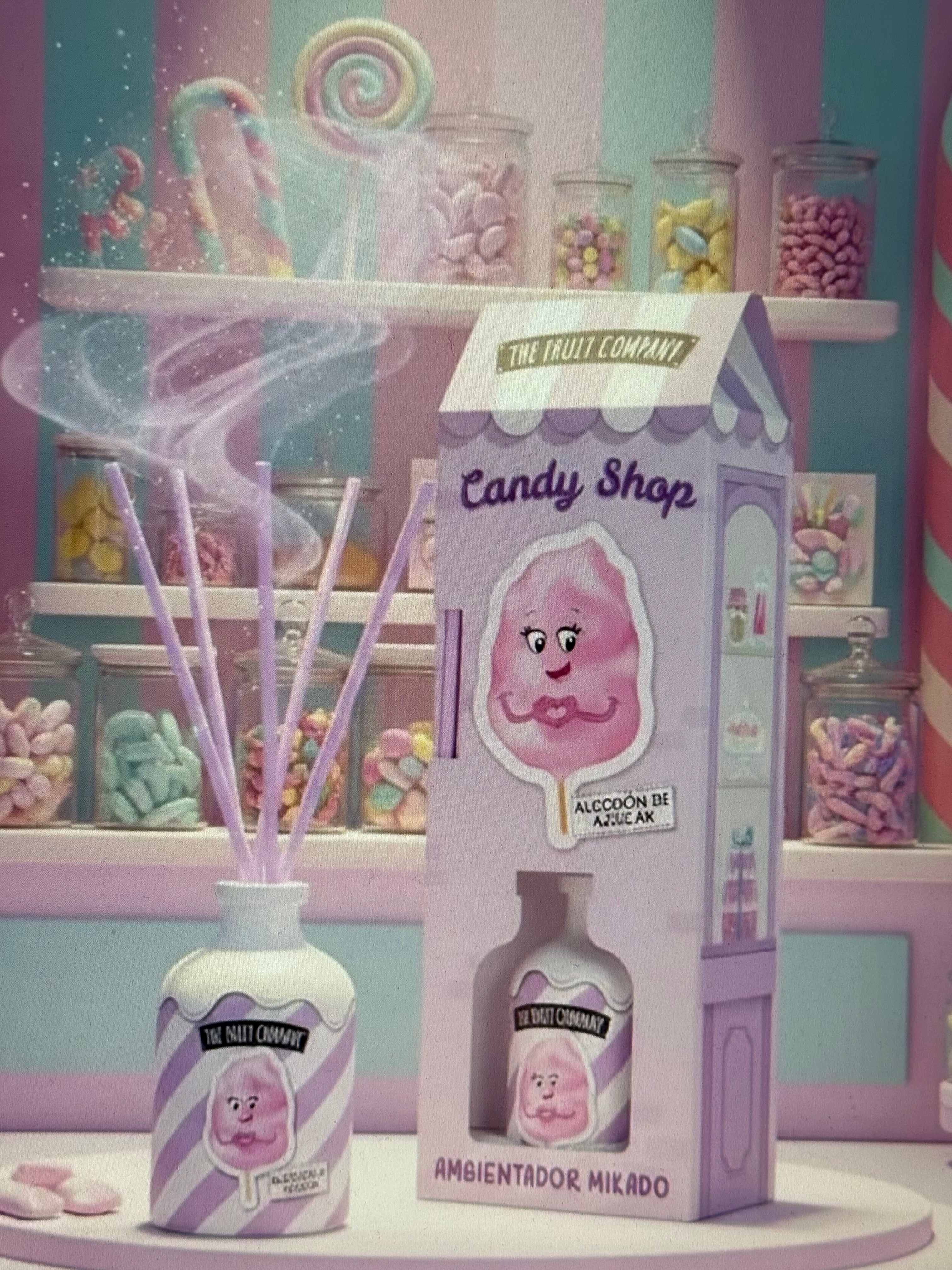 Diffuseur Mikado candy shop  barbe à papa