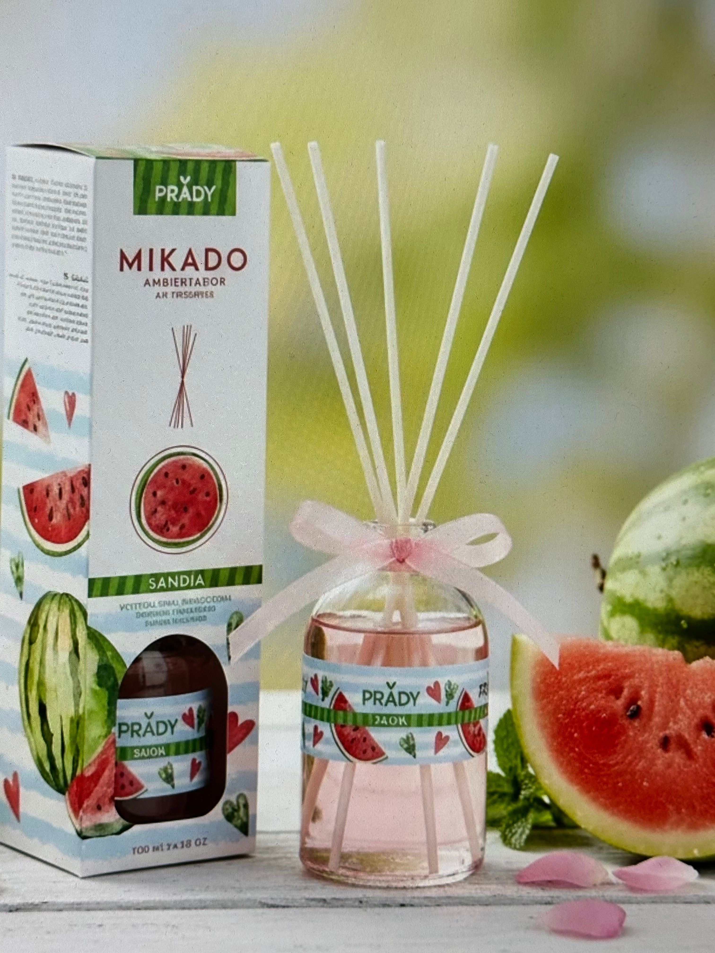 Diffuseur Mikado Prady pastèque