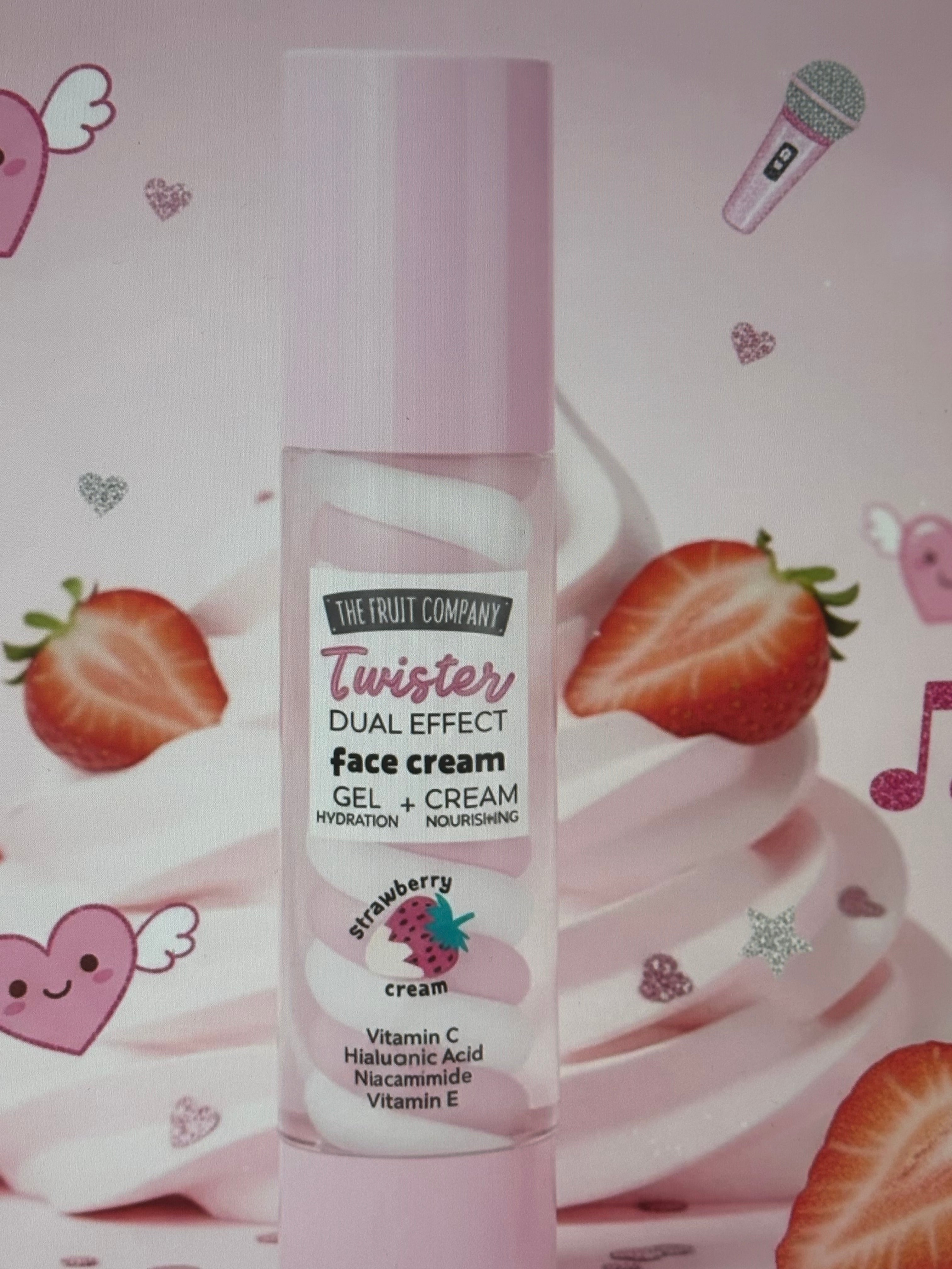 Crème visage Twister Fraise Chantilly