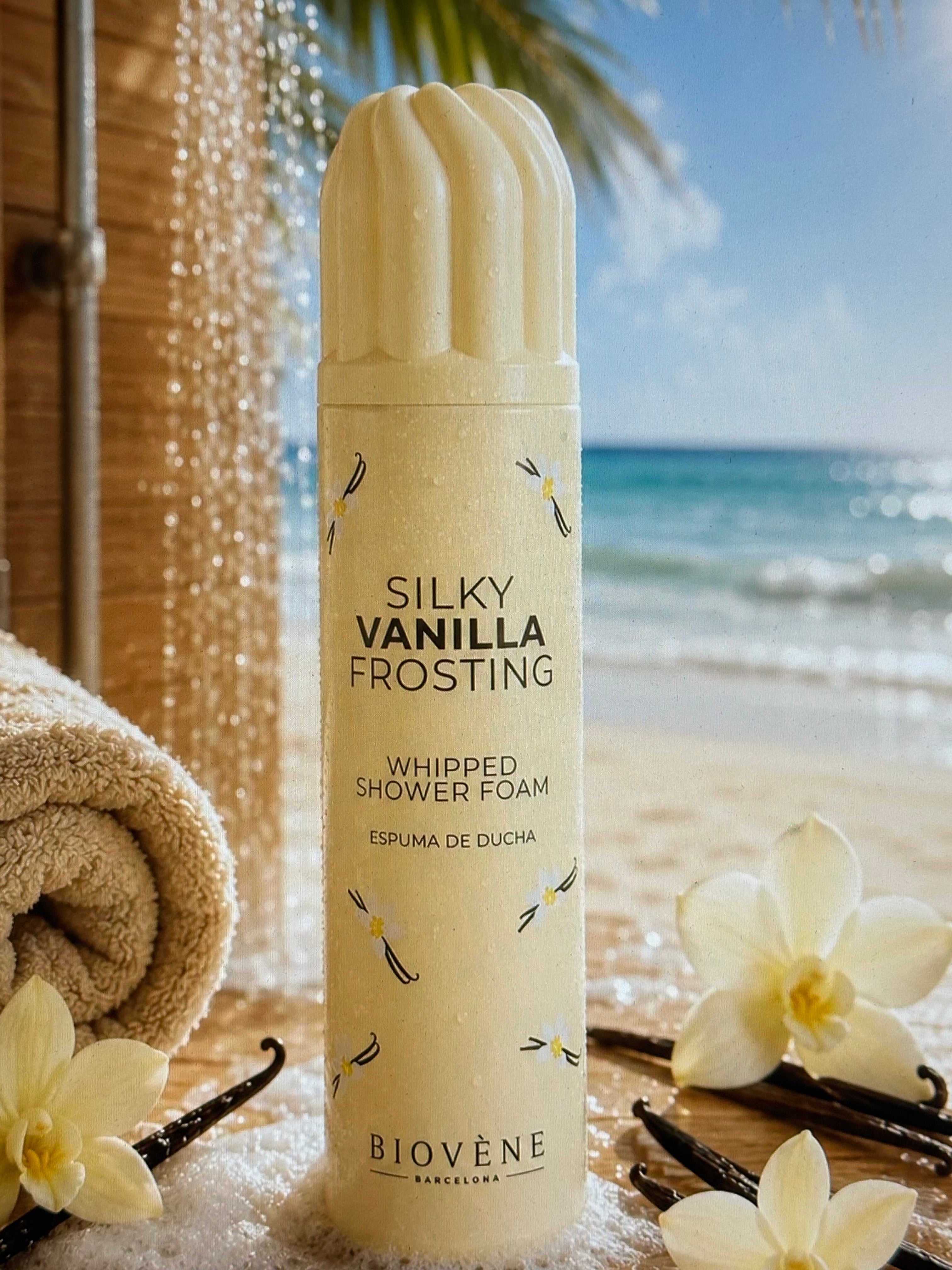 Mousse de douche Silky Vanilla
