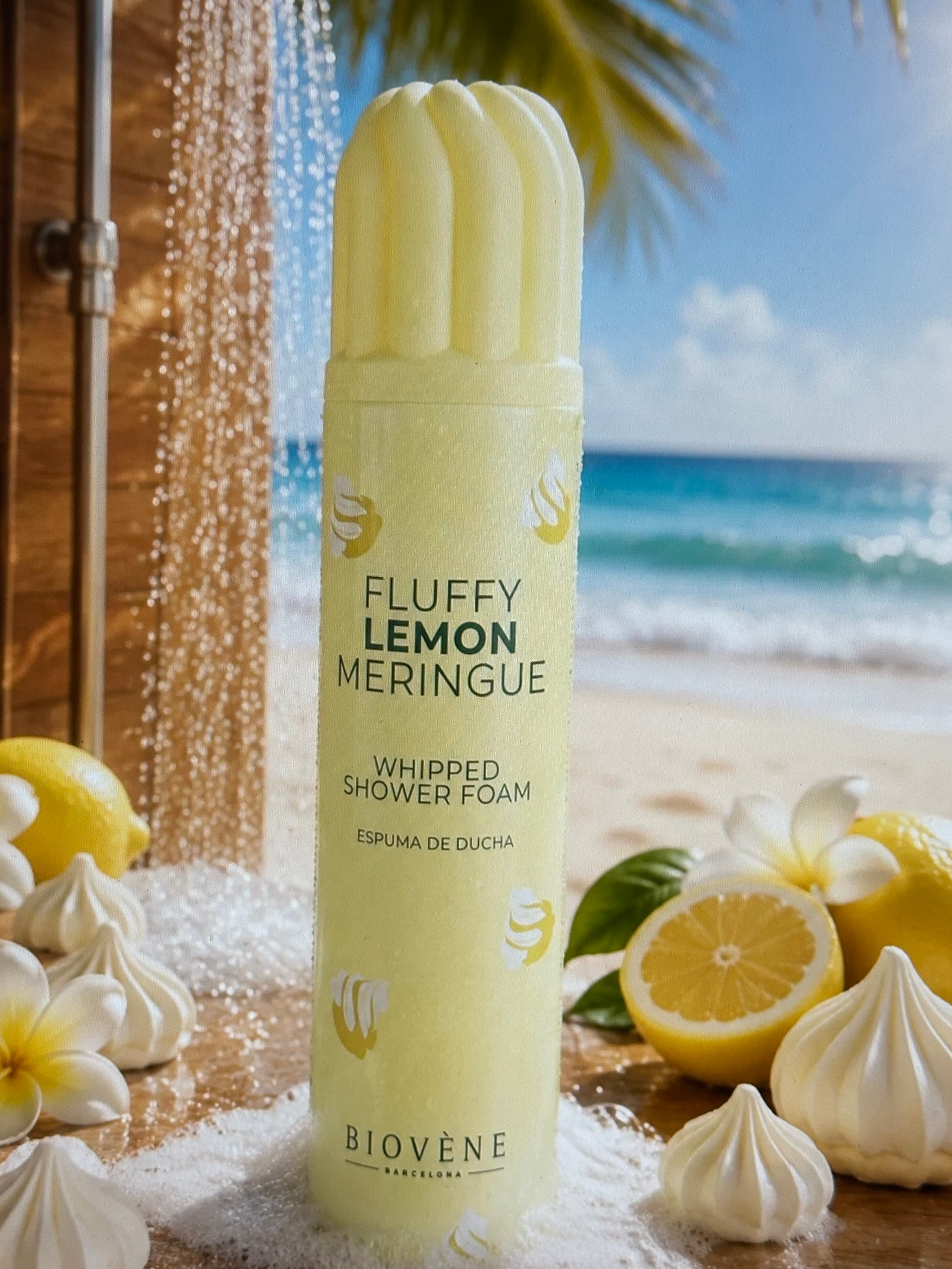 Mousse de douche fouettée Fluffy Lemon Meringue
