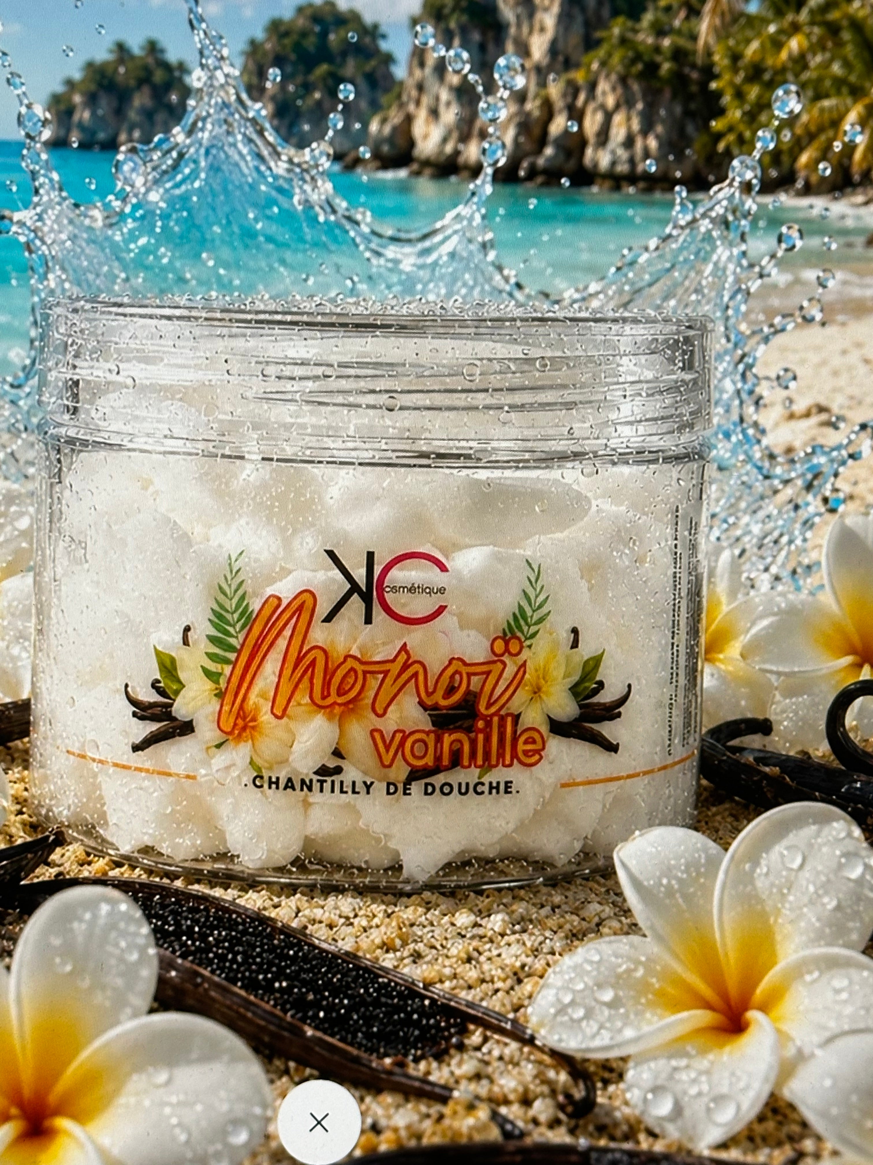 Chantilly de douche MonoÏ Vanille