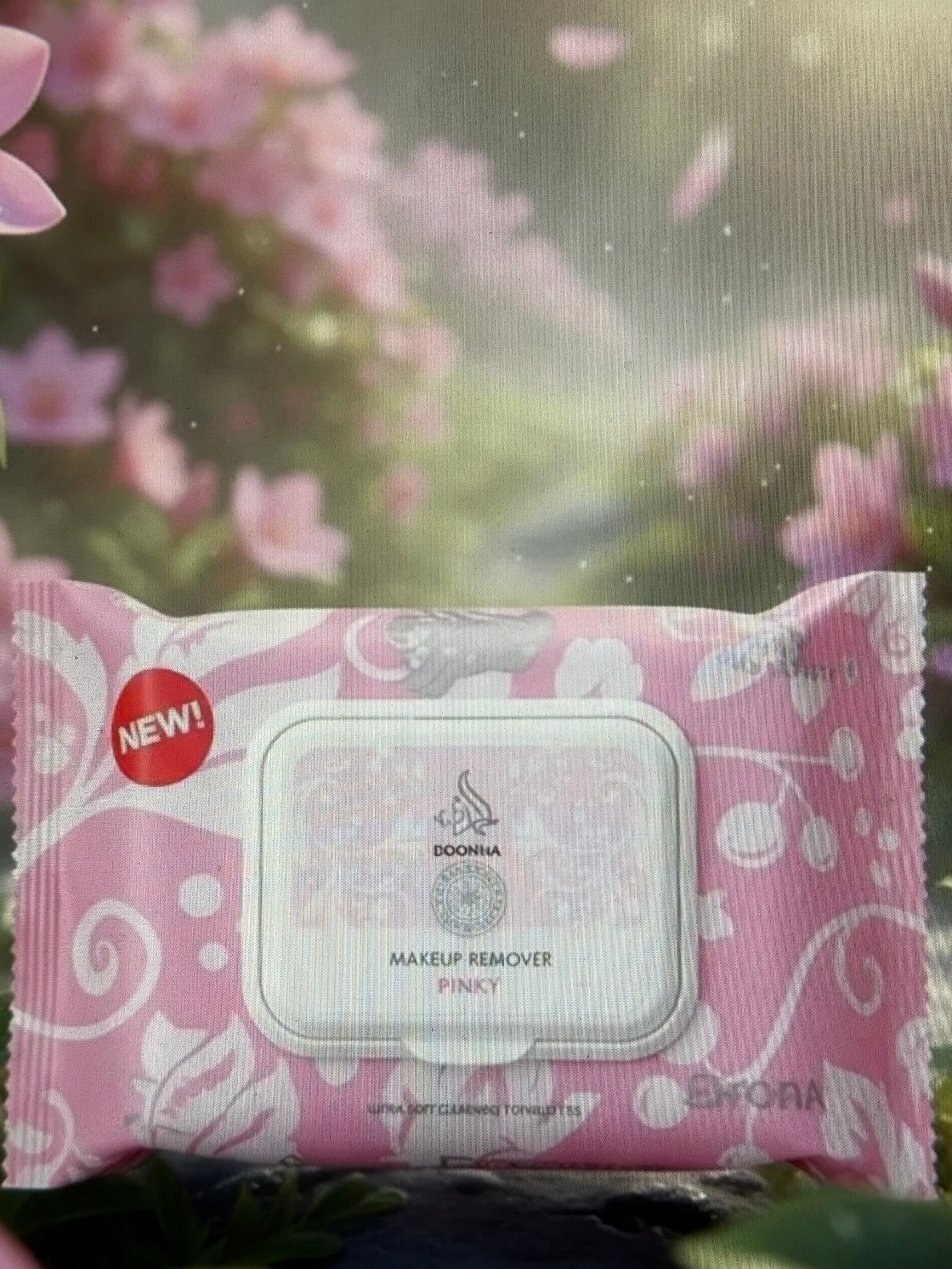 Lingettes démaquillante et hydratante