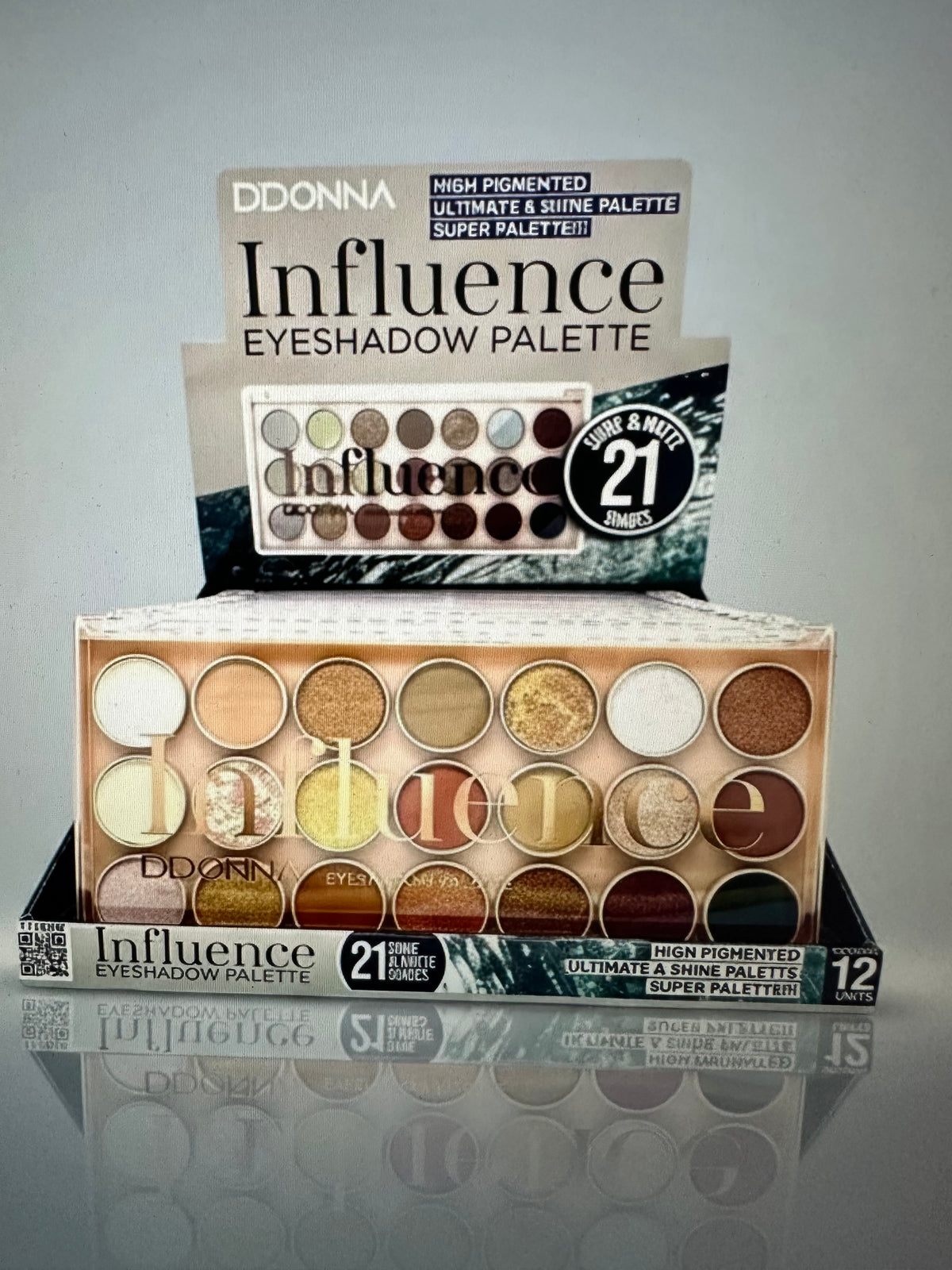 Palettes XXL influence Fards a paupières