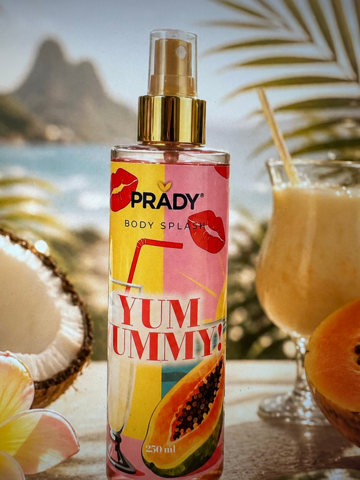 Brume Prady corps et cheveux exotique 250ML